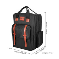 Hairdressing Bag Structured Makeup Tool Backpack Organizer for Hairdressers, Salon