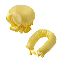 2 Pieces Heatless Curling Set Padded Overnight Hair Curler Set Snap Button