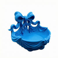 Shell Jewelry Tray Layered Ridges Bow Jewelry Tray Smooth Curves