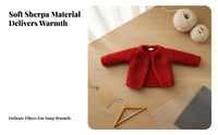 30cm Doll Winter Coat Fashionable Design Soft Doll Coat Soft Texture Toy Accessory for Girls, Kids, Display, Dollhouse Play