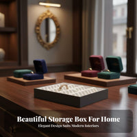 Scratch Protection Bracelet Display Tray Soft Foam Lining Grooved Bracelet Display Tray Compact & Space-Saving for Retailers, Dresser Top