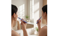Facial Massage Pen Compact Massage Tool with Metal Tip Portable for Travel, Home