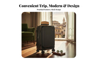 Expandable Frontretrieval Hardside Case Large Capacity Hardside Luggage Telescoping Handle Suitcase Lightweight for Vacationers, Airline Passengers, Business Professionals, Vacations, Airports, Overhead Bin Storage