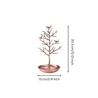 Bird Tree Jewelry Stand Detachable Design Earring and Necklace Hanging Rack