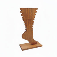 Chain Display Stand Wooden Accessory Storage Detachable Base for Vanity