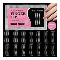 1400 Pieces Double Head Nail Tips Ultra-Thin Beauty Product Long Lasting