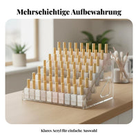 Multi-Tier Nail Polish Rack Space Saving Multi-Tier Nail Polish Organizer