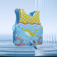 Non-Inflatable Swim Vest Kids Life Jacket Carry Bag Included