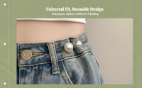 Adjustable floral waist buckle