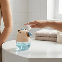 Capybara Soap Dispenser Soft Silicone Bathroom Accessory Cute Design