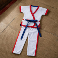 Mongolian Wrestling Outfit Thick Traditional Wrestling Gear Breathable Sportswear for Kids, Competition