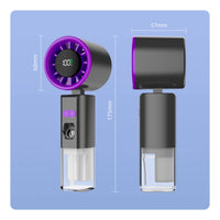 Mini Cooling Mist Fan Low Noise Portable Water Spray Fan for Outdoor, Office