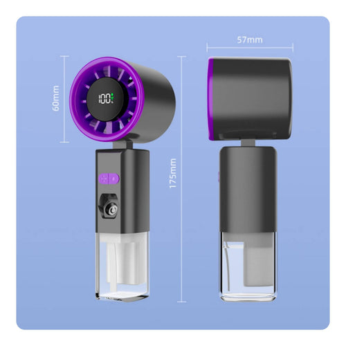 Mini Cooling Mist Fan Low Noise Portable Water Spray Fan for Outdoor, Office