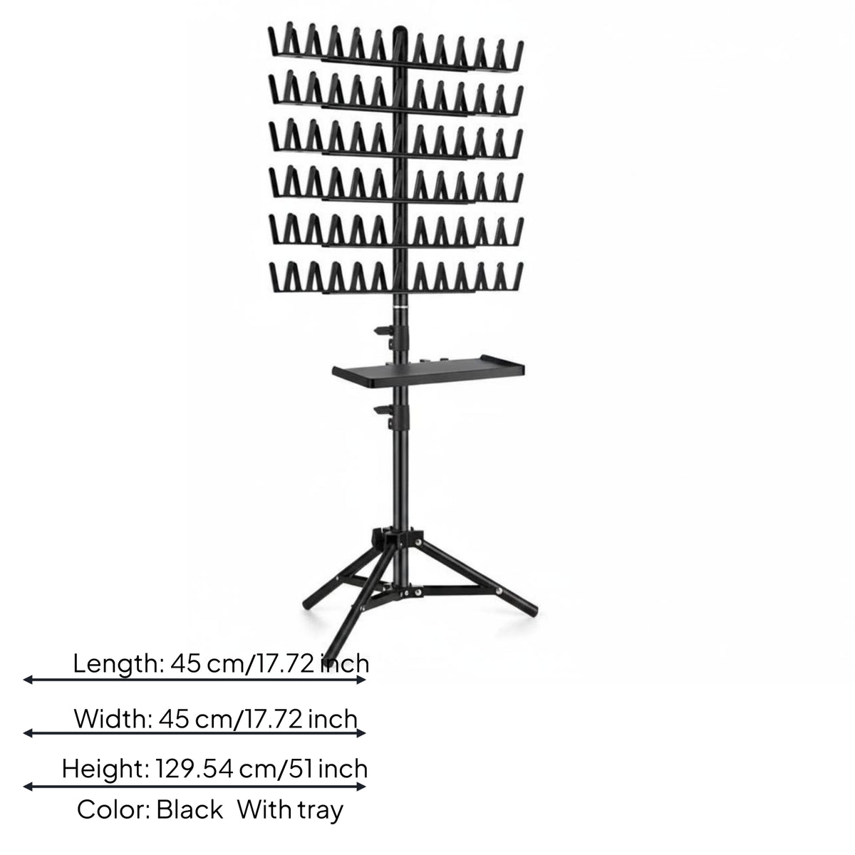 Hairpiece Tray Rack Large Capacity Mannequin Head Intended for Salon