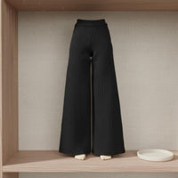 1/12 Scale Wide-Leg Pants Elastic Material Female Figure Pants for Hobbyists