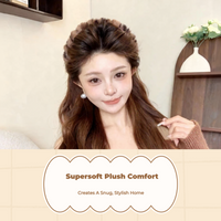 spotted Print Headband, Soft Plush, Women Hair Accessories