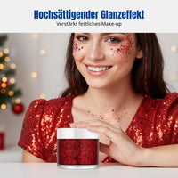 Shimmer Gel, Fairy Heart Sequins, Face Skin, Stage, Nightclub