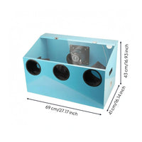 Fully Enclosed Dust Box Water-Circulation Polishing Machine Enclosure