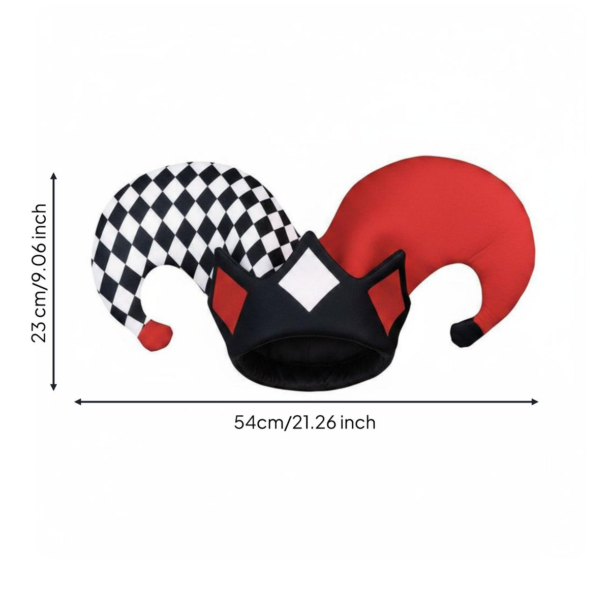 Jester Costume Hat Festive Design Harlequin Hat Fun Gift
