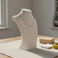 Necklace Display Bust Stable Base Necklace Bust Stand Mannequin Neck Stand Abrasion Protection Neckpiece Display Model