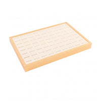 Band Display Tray Cream Surface Retail Showcase Shallow