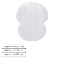 10 Pieces Single-Use Underarm Pad Nonwoven Underarm Sweat Pad Textured