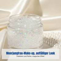 Glow Gel, Crystal Accents, Mermaid Makeup Set, Face Skin, Carnival