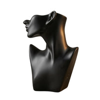 Jewelry Display Bust Lightweight Half-Face Mannequin Bust Long-Lasting