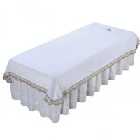 Thickened Coral Fleece Beauty Bed Topper Skin-Friendly Professional Linens