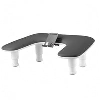 Manicure Hand Rest Phone Holder Padded Top U-Shaped Manicure Arm Rest PU-Covered
