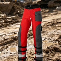 Apron Design Chainsaw Protective Pants Long-Lasting Polyester Cut-Resistant Work