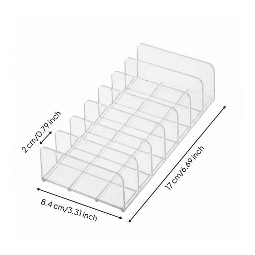 Clear Acrylic Lash Organizer Space Saving Clear Lash Tray Easy to Clean
