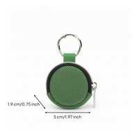 Mini Jewelry Pouch with Keychain Portable Organizer Firm for Travel, Daily Use