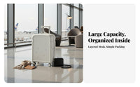 Bread pieceShaped Luggage Organized Interior Suitcase Built-in Combination Lock