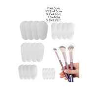 20 Pieces Makeup Brush Head Cover Stitched Seams Makeup Brush Protector