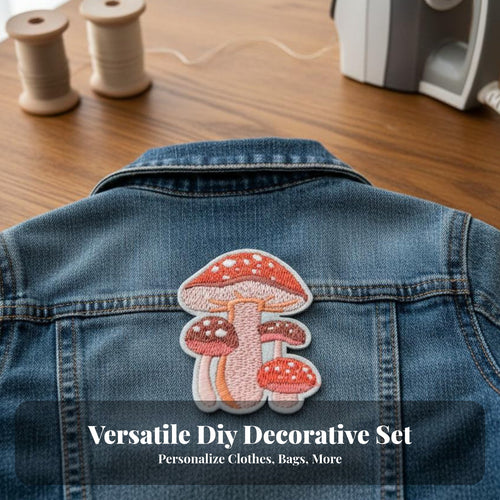 12 Pieces Easy to Apply Cartoon Embroidery Badge Washable Cartoon Sewing Embroidery Applique Es for Girls, Kids, Backpack Customization