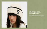 Double-Layered Winter Hat, Soft, Breathable