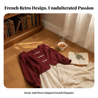 2 Pieces Jumper Dress with Inner Blouse inclusive Size accommodating women's Apparel