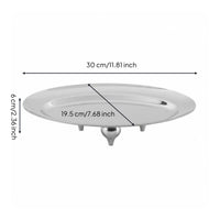 Oval Serving Tray Raised Edge Oval Platter Shallow Serving Pieces