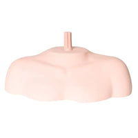 Flesh-Toned Hairdressing Mannequin Bust Sturdy Material Hairpiece Display Bust