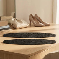 2 Pieces Anti-Wear Shoe Sticker Fit Adjustment Suede Shoe Strip Soft Textured
