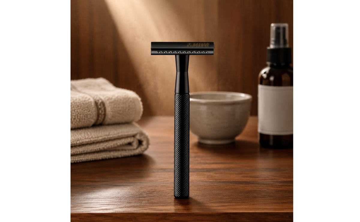 Classic Design Double Blade Safety Razor Reusable Double Blade Razor Long-Lasting Shaving Tool Rust-Proof