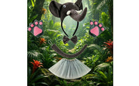Elephant Headband 3D Design Dress-up Accessory Easy to Wear for Children