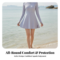 One-Piece Swimsuit, Sun Protection, Breathable for Women