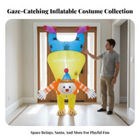 Inflatable Alien Costume Easy to Use Carry Me Costume Compact Storage for Men