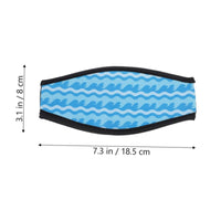 Strap Cover Soft Dive Strap Cover Wear-Resistant Water Sports Accessory for Diving