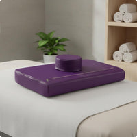 Rectangular Facial Support Pillow Cushiony and Cozy Salon Bed Pillow Washable Cover Massage Bed Cushion