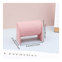 Bracelet Display Pillow Minimalist Design Velvet Jewelry Cuff for Retail Counter