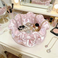 Petal-Shaped Jewelry Box Open Top Home Accessory Scratch Protection