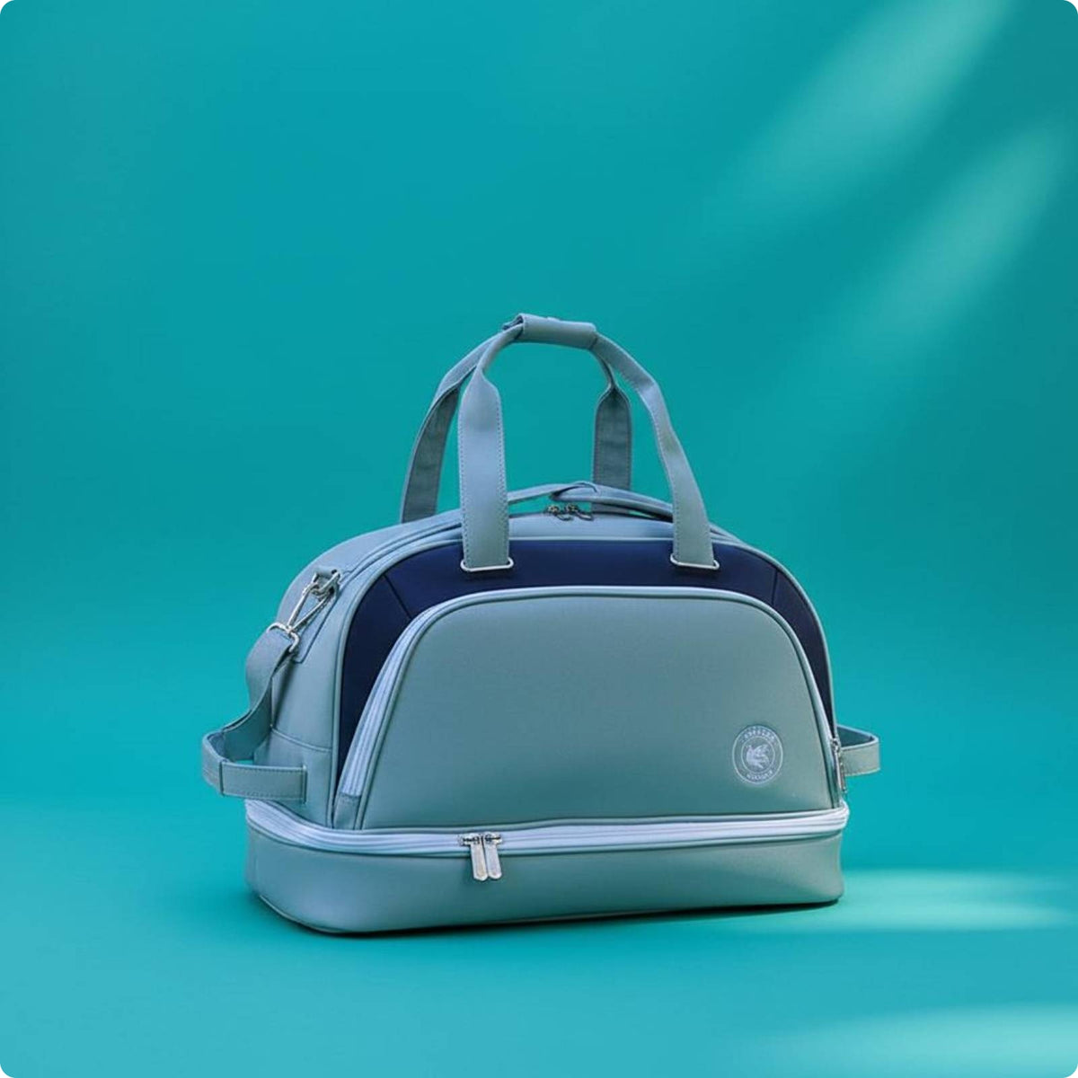 Waterproof Golf Duffel Portable Golf Weekend Bag to Clean Shoe Compartment Duffel Bag for Women